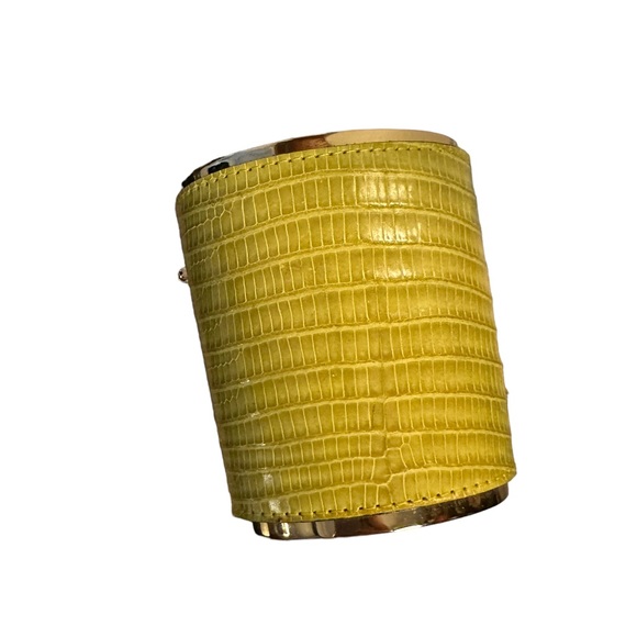 Yves, Saint Laurent Ombre Chartruese Cuff bracelet - Picture 3 of 10